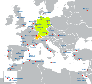 Europakarte Mit Flughäfen | My blog